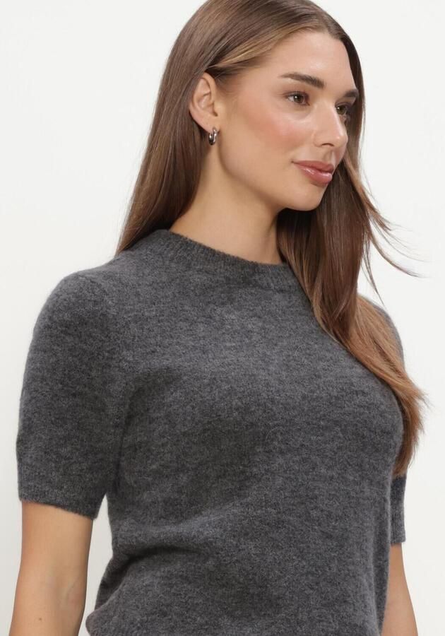 Y.A.S. YAS Dames Truien & Vesten Yasjohi Ss Wool Blend Pullover Donkergrijs - Foto 4