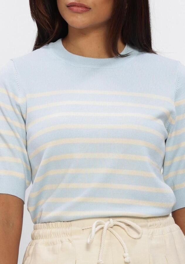 Y.A.S. YAS Dames Truien & Vesten Yaslena Ss Knit Pullover Lichtblauw - Foto 3