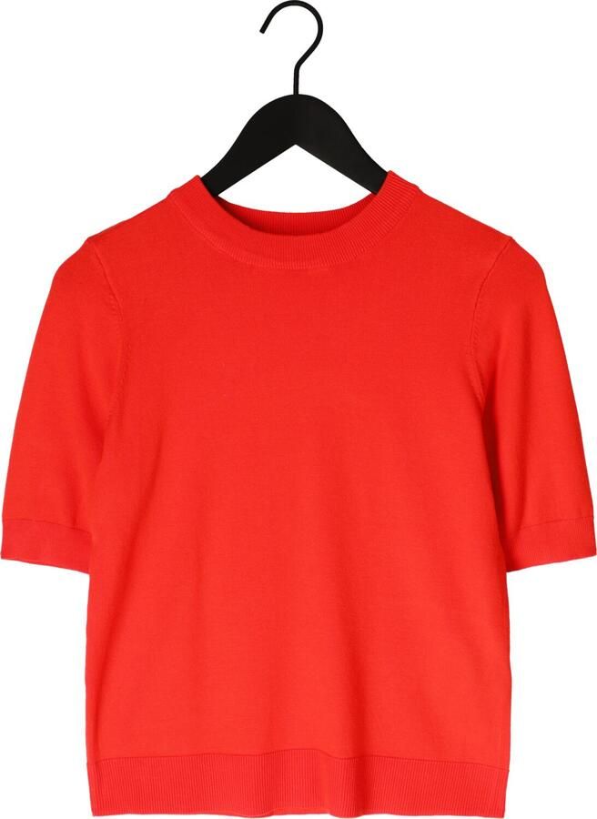 Y.A.S. YAS Dames Truien & Vesten Yaslena Ss Knit Pullover Rood - Foto 2