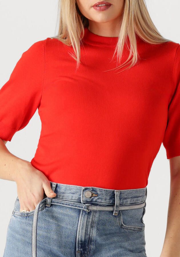 Y.A.S. YAS Dames Truien & Vesten Yaslena Ss Knit Pullover Rood - Foto 3