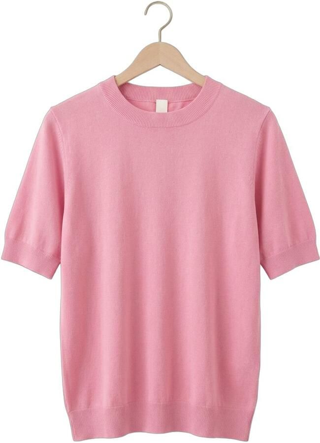 Y.A.S. YAS Dames Truien & Vesten Yaslena Ss Knit Pullover Roze - Foto 2