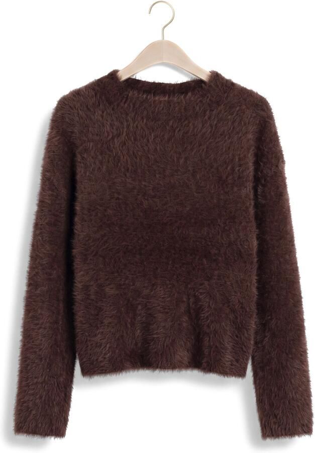 Y.A.S. YAS Dames Truien & Vesten Yasmalli Ls Knit Pullover Bruin - Foto 4
