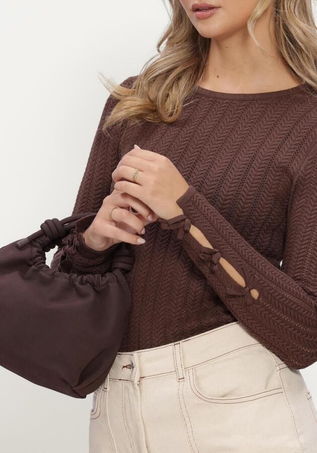 Y.A.S. YAS Dames Truien & Vesten Yasnorla Ls Knit Pullover Bruin - Foto 3