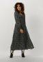 Y.A.S. Dames Jurken Yasditsy V Neck 3 4 Sleeve Smock Dress Zwart - Thumbnail 1
