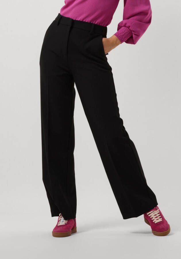 YAS Wide leg stoffen broek met persplooien model 'LIKKA'