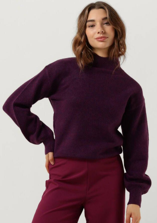 Ydence Paarse Coltrui Knitted Sweater Whitney