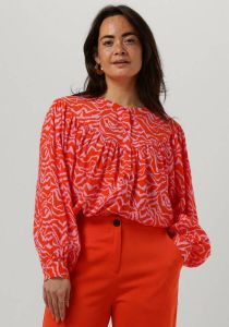 Ydence oversized blouse Rian met all over print multi