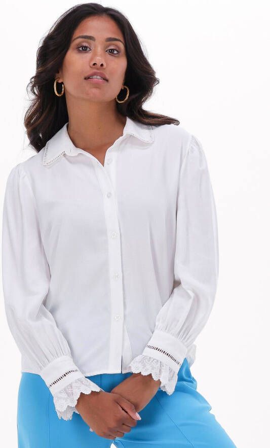 Ydence Tiffany Witte Blouse Damesmode White Dames