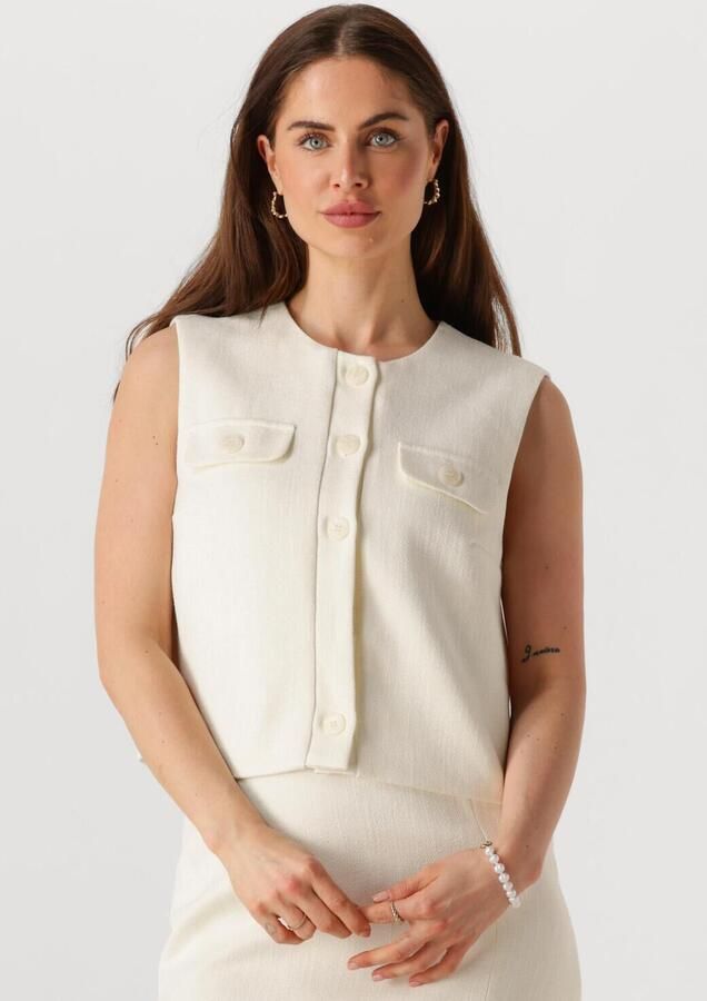 YDENCE Dames Blazers Gilet Caterina Wit - Foto 4