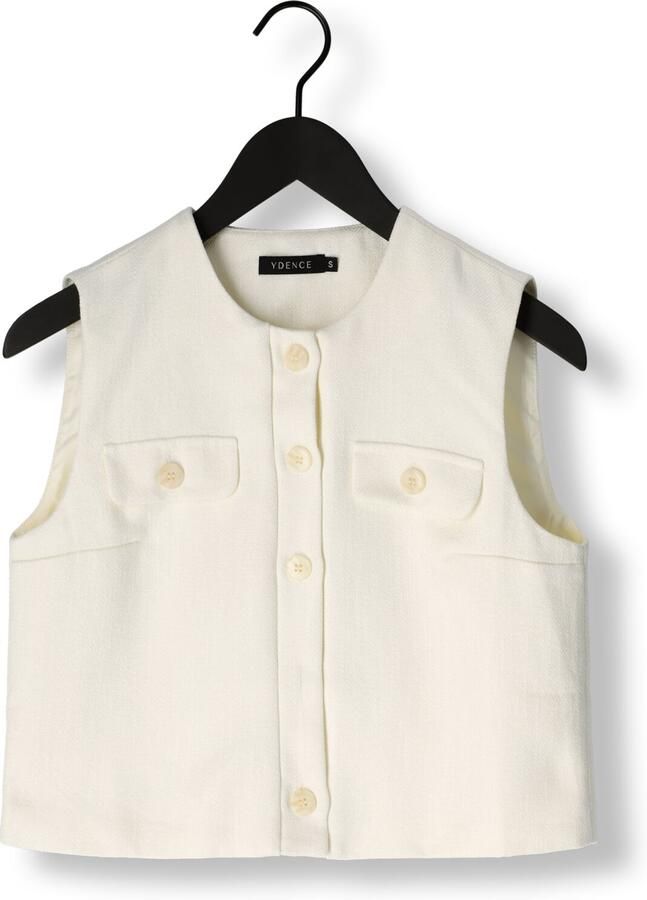 YDENCE Dames Blazers Gilet Caterina Wit