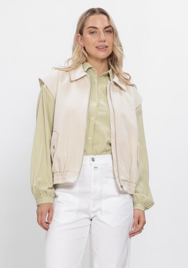 YDENCE Dames Blazers Gilet Danielle Creme