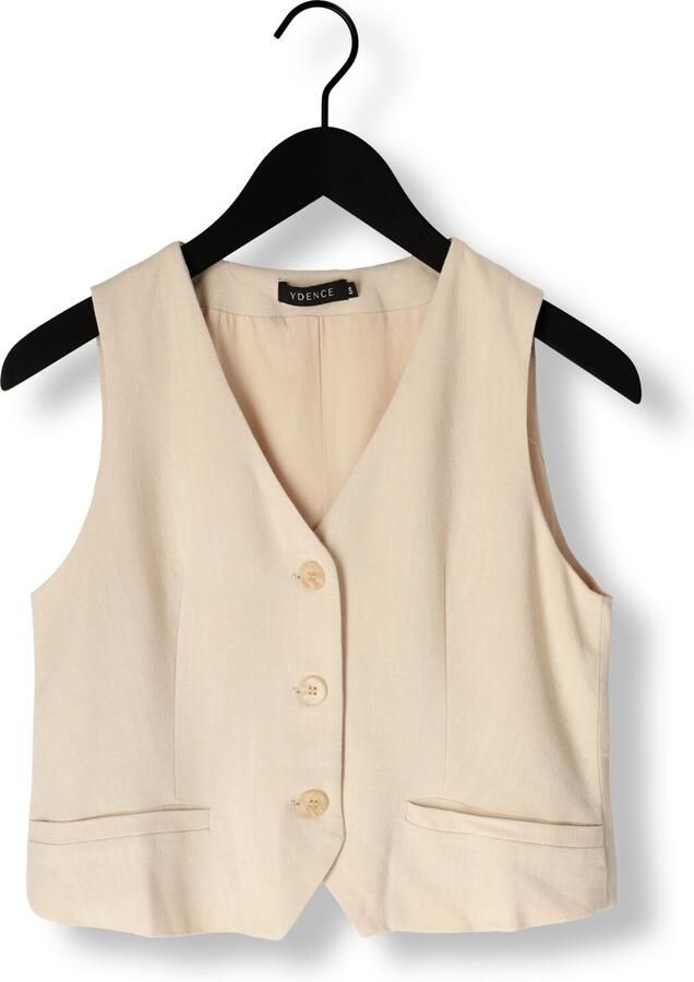 YDENCE Dames Blazers Gilet Erica Beige