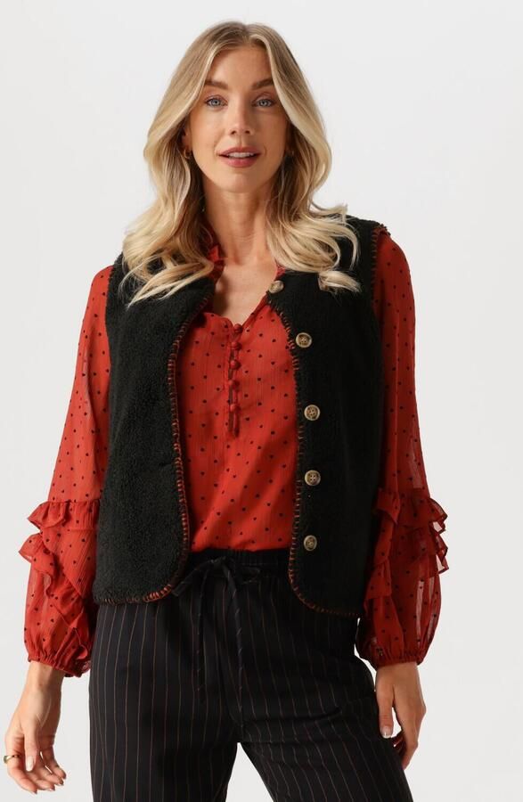 YDENCE Dames Blazers Gilet Evelynn Zwart - Foto 4