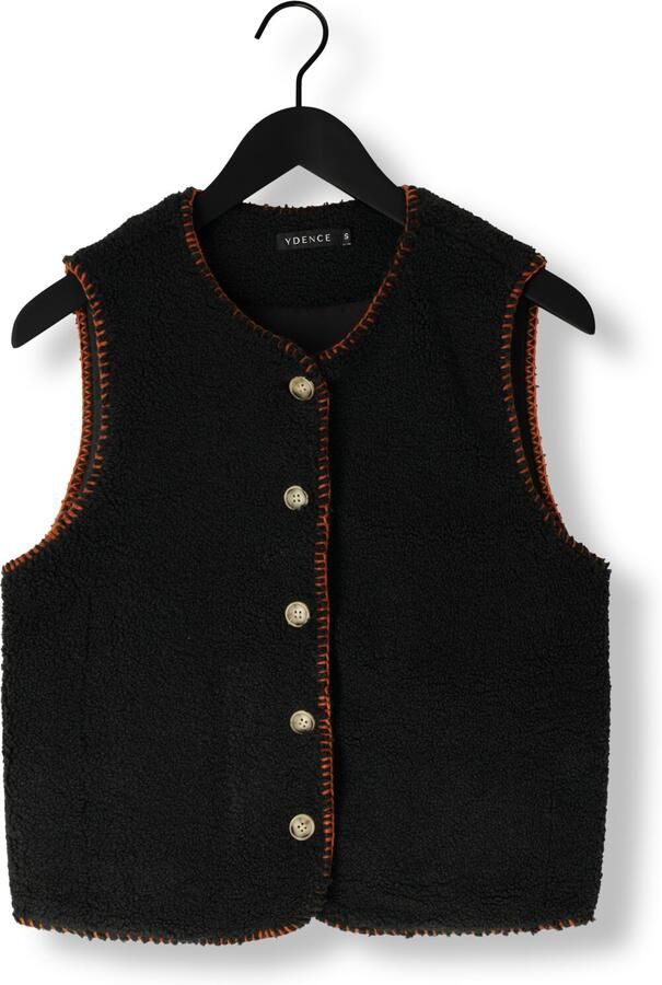 YDENCE Dames Blazers Gilet Evelynn Zwart - Foto 3