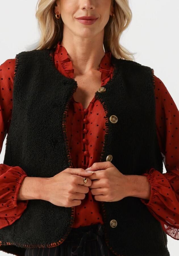 YDENCE Dames Blazers Gilet Evelynn Zwart - Foto 2