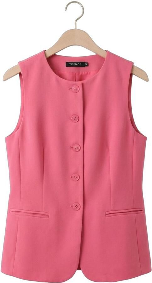 YDENCE Dames Blazers Gilet Fabienne Roze - Foto 4