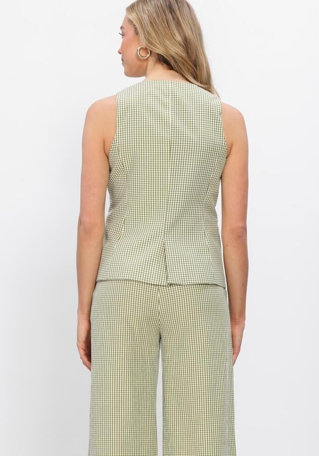 YDENCE Dames Blazers Gilet Jette Groen - Foto 2