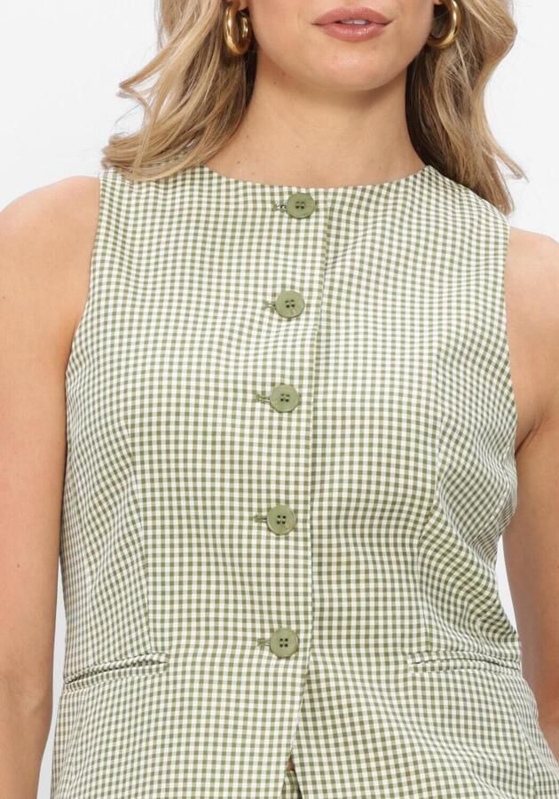 YDENCE Dames Blazers Gilet Jette Groen - Foto 3