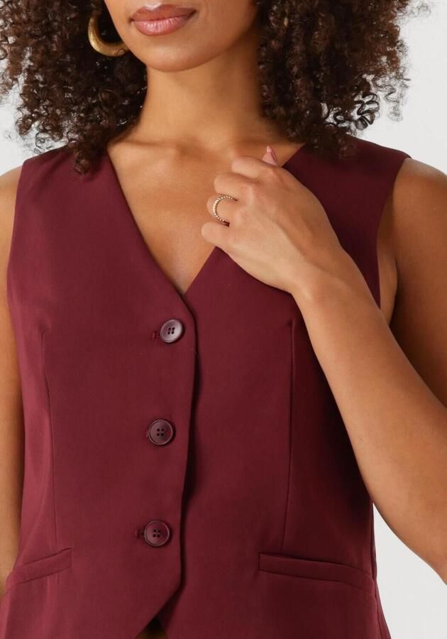 YDENCE Dames Blazers Gilet Kaia Bordeaux