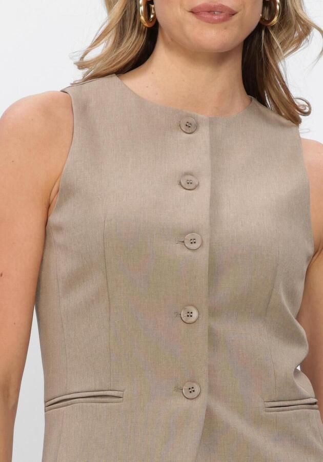 YDENCE Dames Blazers Gilet Mellie Beige - Foto 3