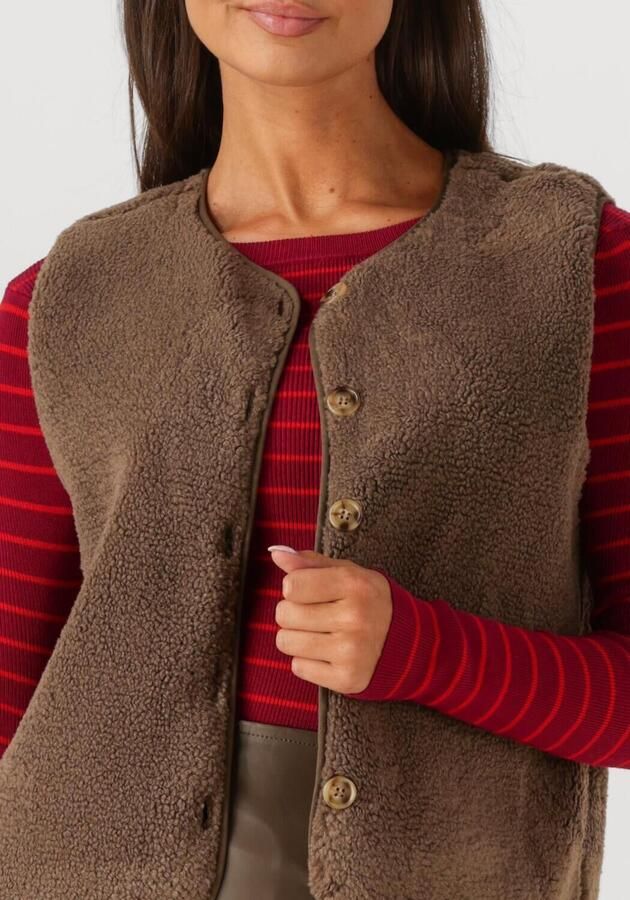 YDENCE Dames Blazers Gilet Puck Bruin - Foto 2