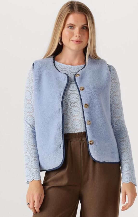 YDENCE Dames Blazers Gilet Puck Lichtblauw - Foto 4