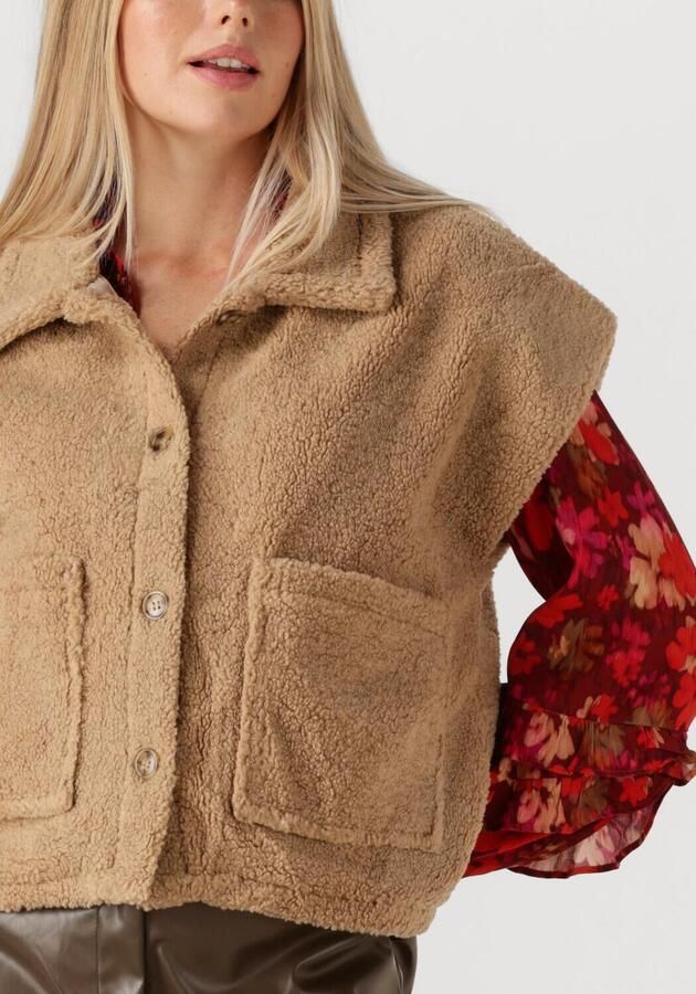 YDENCE Dames Blazers Gilet Rejou Camel - Foto 2