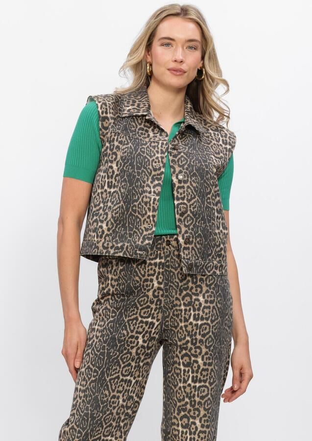 YDENCE Dames Blazers Gilet Tara Bruin