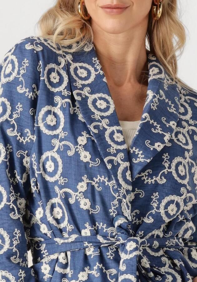 YDENCE Dames Blazers Kimono Kelly Blauw - Foto 3