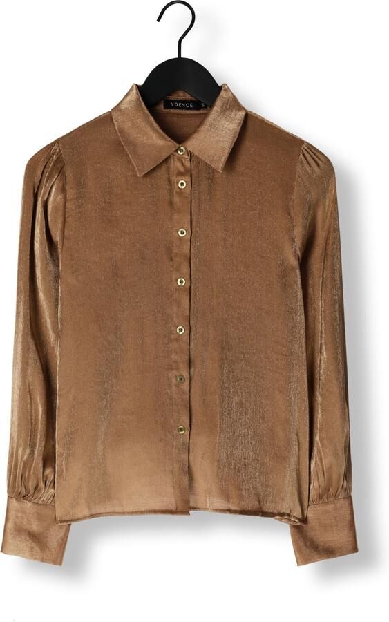 Ydence Lange Mouw Blouse Ws2415 Brown Dames - Foto 3