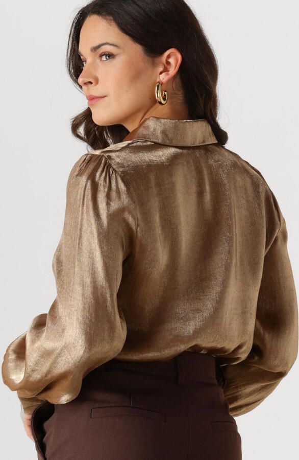 Ydence Lange Mouw Blouse Ws2415 Brown Dames - Foto 2