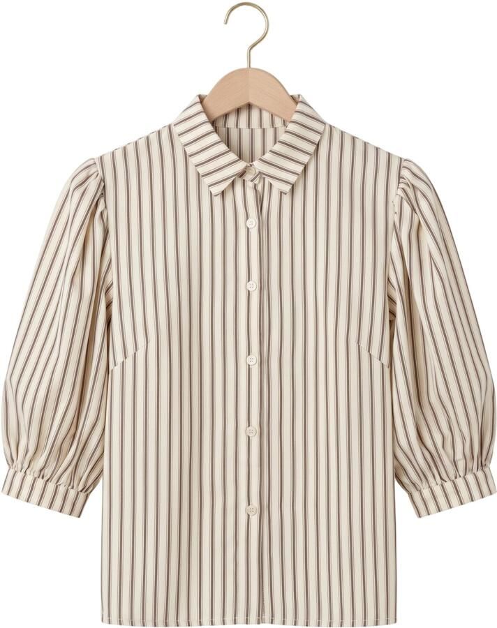 YDENCE Dames Blouses Blouse Bobbie Ecru - Foto 2