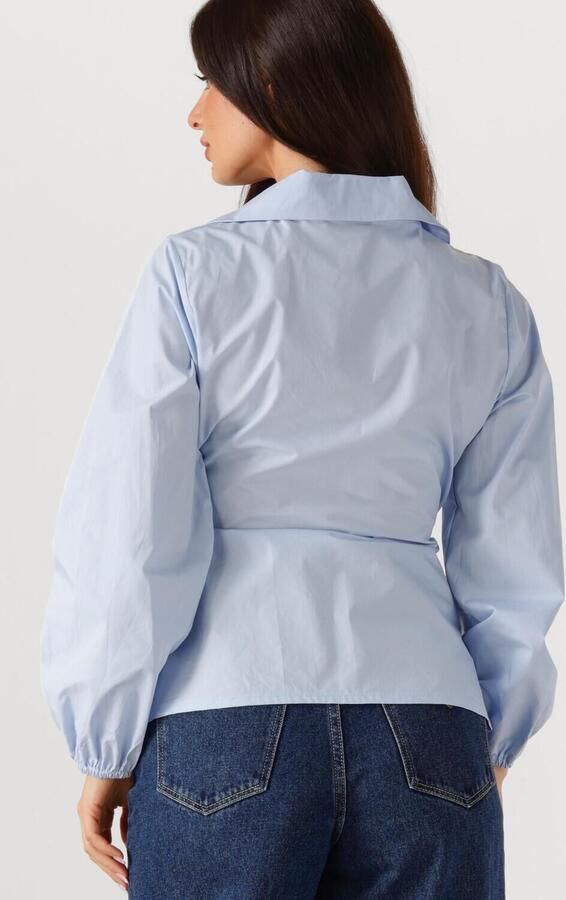YDENCE Dames Blouses Blouse Christy Lichtblauw - Foto 3