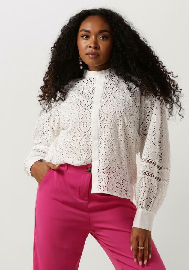Ydence Elegante Borduurblouse Dana White Dames - Foto 3