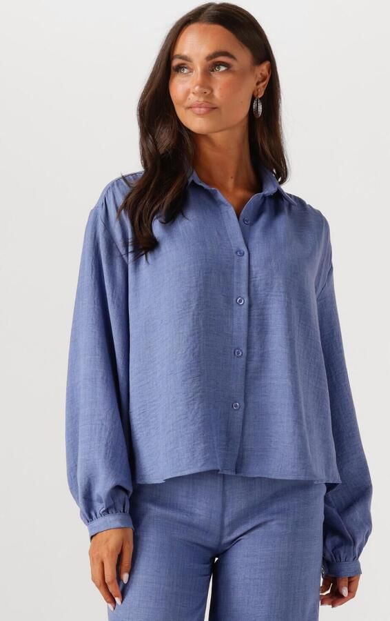 YDENCE Dames Blouses Blouse Fenna Blauw - Foto 4