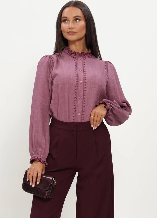 YDENCE Dames Blouses Blouse Hannah Paars