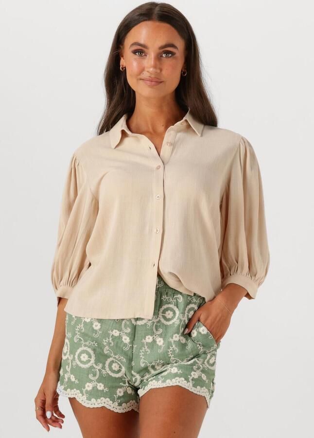 YDENCE Dames Blouses Blouse Heidi Creme - Foto 4