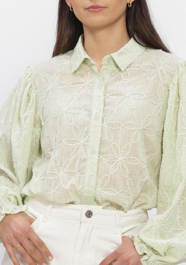 YDENCE Dames Blouses Blouse Isamae Mint - Foto 4