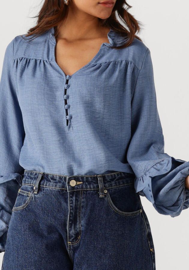 YDENCE Dames Blouses Blouse Jacky Blauw - Foto 2