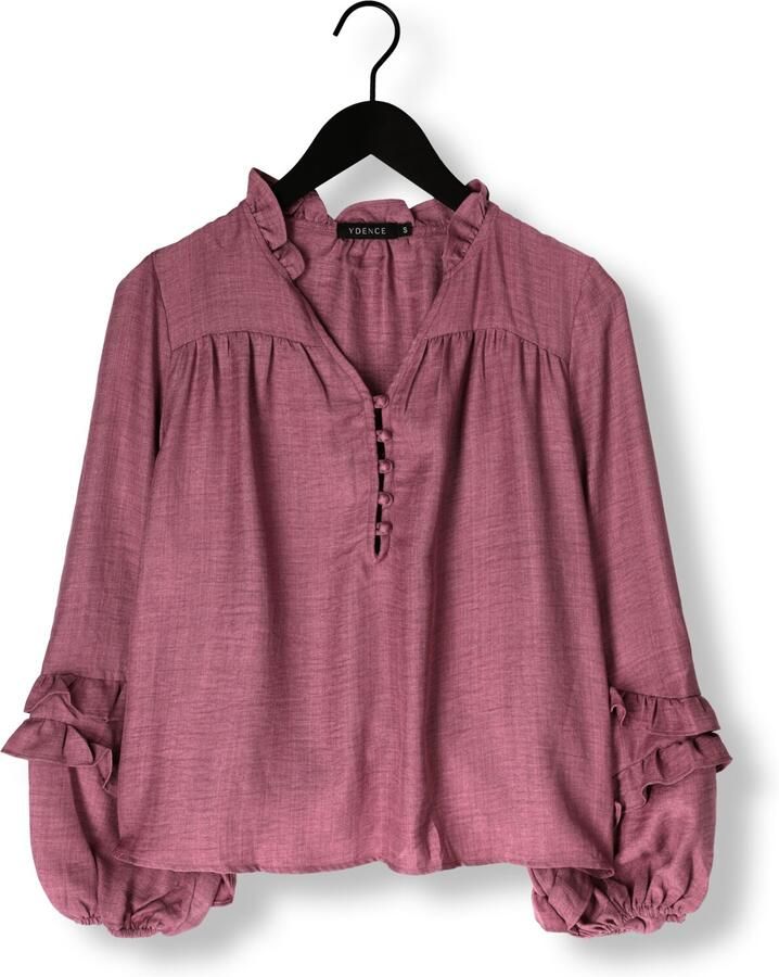 YDENCE Dames Blouses Blouse Jacky Paars