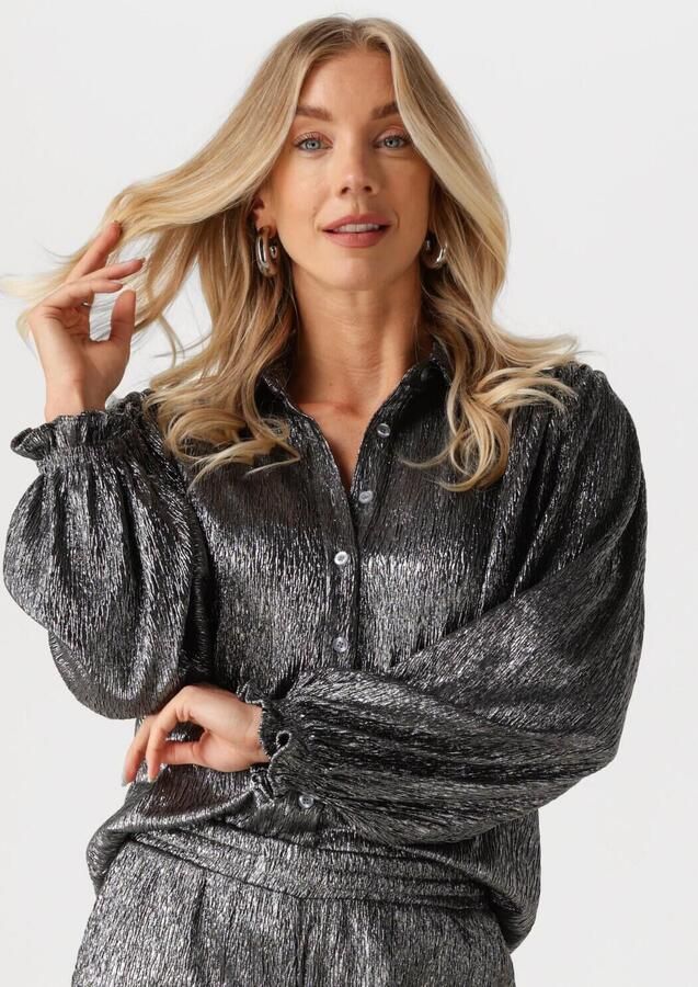 Ydence Zilveren Jaylyn Blouse Glamour Stijl Gray Dames - Foto 4
