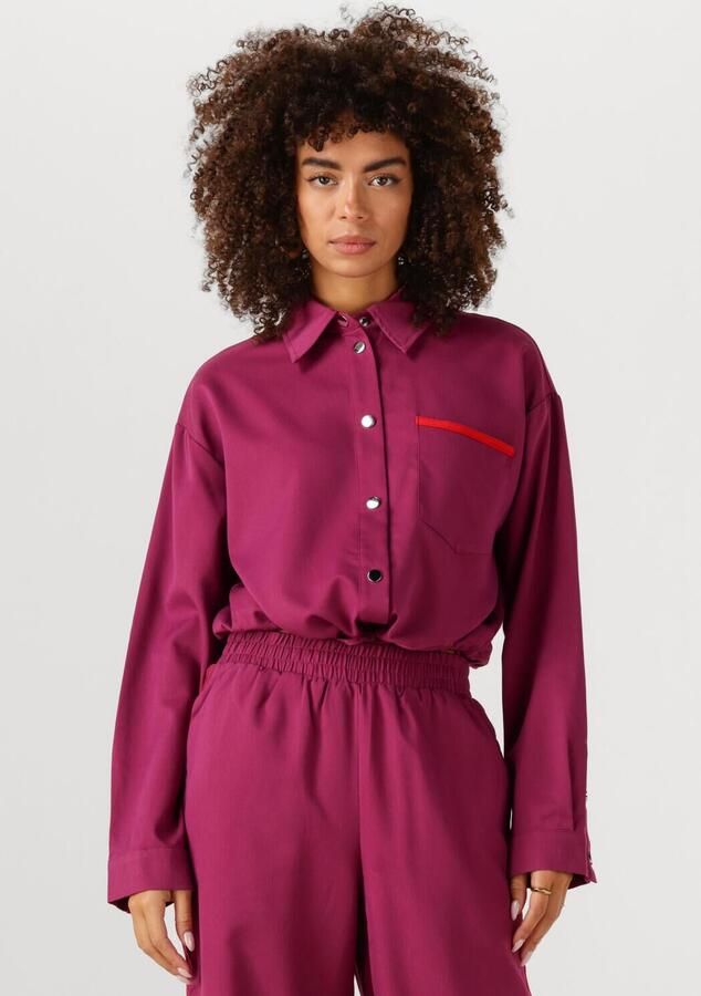 YDENCE Dames Blouses Blouse Kess Paars - Foto 4