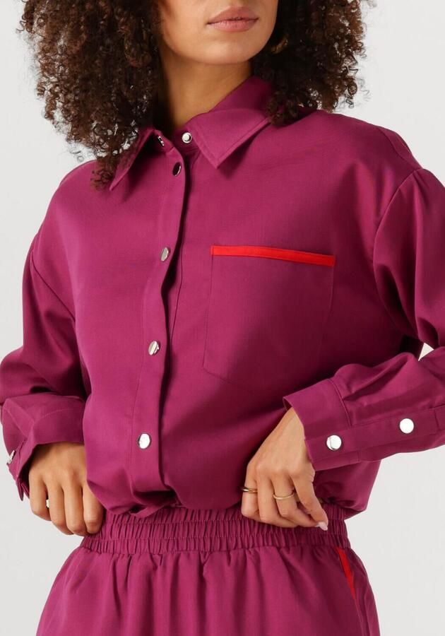 YDENCE Dames Blouses Blouse Kess Paars - Foto 3