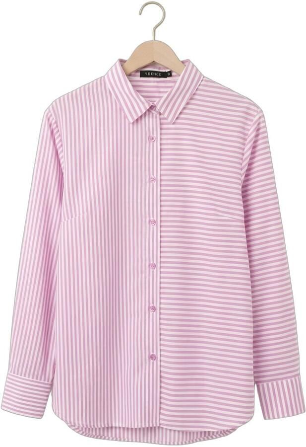 YDENCE Dames Blouses Blouse Kimberley Roze - Foto 4