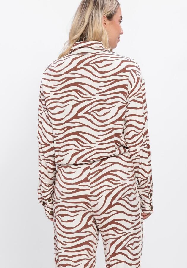 YDENCE Dames Blouses Blouse Nielie Gebroken Wit - Foto 3