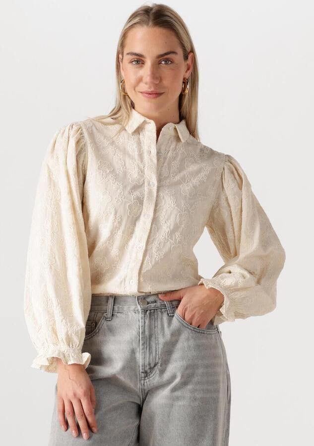 YDENCE Dames Blouses Blouse Novia Ecru - Foto 4