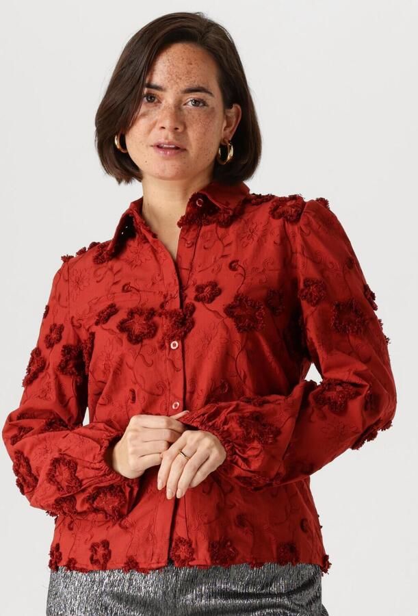 Ydence Roest Blouse Payton Dames Blouse Brown Dames - Foto 4