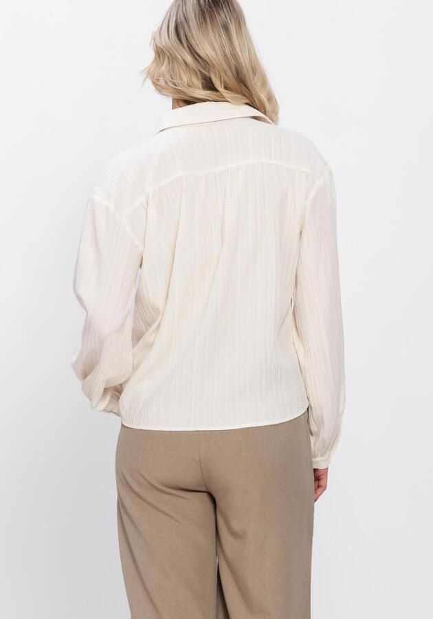 YDENCE Dames Blouses Blouse Quincy Gebroken Wit - Foto 2