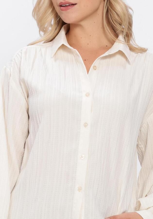 YDENCE Dames Blouses Blouse Quincy Gebroken Wit - Foto 3
