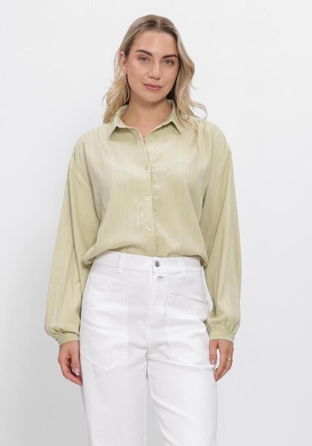 YDENCE Dames Blouses Blouse Quincy Groen